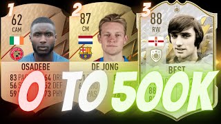 0 Coins To 500K Quickly How To Make 500k In FIFA 22 Ultimate Team [upl. by Naenaj]