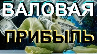 ПРИБЫЛЬ и Валовый доход в чем разница [upl. by Aenad730]