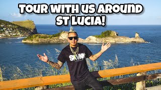 Tour With Us Around St Lucia Part 2 [upl. by Kin]