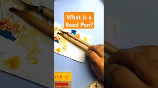 What is a Reed Pen  Stationery amp Art Shorts [upl. by Noevad]