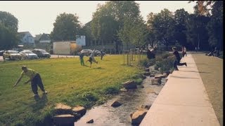 Parkour Bergisch Gladbach  outdoor training TS 79 [upl. by Nommad]