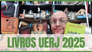 UERJ lança livros 📚 para o Vestibular Venha conhecer as obras e autores nesse vídeo 📹 uerj2025 [upl. by Haldeman]