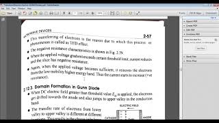 Negative Resistance and Domain formation in GUNN Diode [upl. by Siravart]