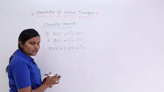 Linearity Property in Laplace Transform [upl. by Nauqes]