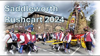 Saddleworth Rushcart 2024 [upl. by Attennaj]