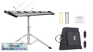 VEVOR 32 Note Glockenspiel Xylophone Bell Kit Professional Percussion Instrument Set Review [upl. by Vergne876]