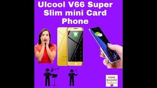 Original ULCOOL V66 Dual sim curve Display intact Box [upl. by Einobe336]