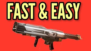 DESTINY 2  HOW TO GET ASCENDANCY ROCKET LAUNCHER [upl. by Ardnaxila]