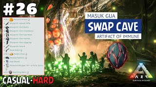 MASUK CAVE BERACUN  FARMING CHITIN  BERBURU ARANEO  ARK MOBILE [upl. by Eynttirb]