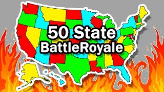 All 50 States BattleRoyale  USA [upl. by Edson]