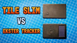 Tile Slim vs Ekster Bluetooth tracker  Which one should you buy [upl. by Serge]