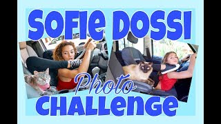 I copied SOFIE DOSSI Instagram CHALLENGE  Fed my brother a burger with my feet [upl. by Anniram]