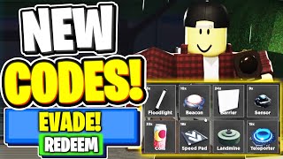 NEW ALL WORKING CODES FOR Evade IN MAY 2024 ROBLOX Evade CODES [upl. by Eilerua]