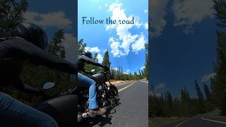 Wildfire Smoke getting you down 🔥 Ride to the mountains 🌄 motorcycle moto mountains [upl. by Alhan]