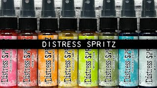 Tim Holtz Distress Spritz [upl. by Carboni994]