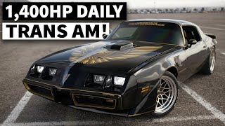 1000hp Twin Turbo Modernized TransAm Is This the Perfect FBody for the Streets [upl. by Morty]