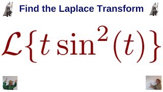 Laplace Transform of tsin2t using Formula for Ltnft [upl. by Sophie790]