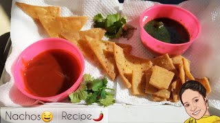 Nachos Chips🤤  Homemade Nachos Chips Recipe🥣 nachos chips tastyrecipe yummy homemade yum k [upl. by Erme232]