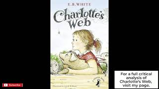 Storytime Learn English EB White’s Charlottes Web Full AUDIOBOOK American Female Voice 🐖🕸️🕷️ [upl. by Malorie568]