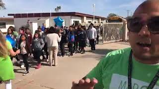 Salinas City Elementary School Districts quotMarch Against Bullyingquot 2018 [upl. by Enylodnewg]