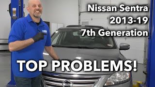 Top 5 Problems Nissan Sentra Sedan 201319 7th Generation [upl. by Woolson]