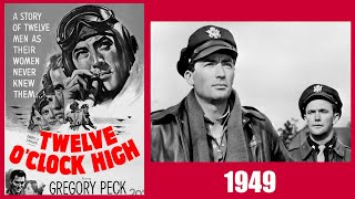 quotTWELVE OCLOCK HIGHquot Movie 1949 Starting Gregory Peck amp Hugh Marlowe  HQ with Enhanced Audio [upl. by Haisi]