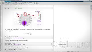 Electromechanical Conversion Systems Induced voltage winding of DC machine DCmach002 [upl. by Rochell]