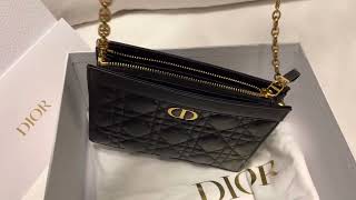 DIOR Caro Pouch Calfskin [upl. by Merla]