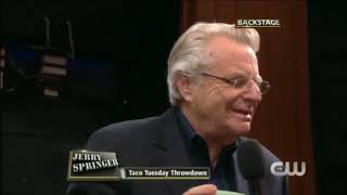 Jerry Springer Show Aug 15 2019  Taco Tuesday Throwdown Part 2 [upl. by Ardnahs]