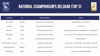 BEYERS NATIONAL CHAMPIONSHIPS TOP 3 KBDB 2024  BELGIUM [upl. by Allegna]