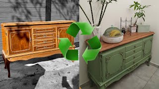 Kako spasiti bilo koji komad namještaja   Old furniture restoration [upl. by Ecinna]