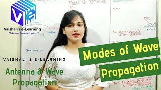 Ground Surface Wave  Space Wave  Modes of Wave Propagation  Wave Propagation  Lecture 43 [upl. by Schwenk114]