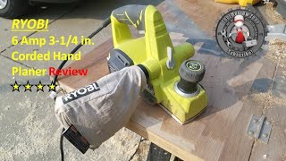 Ryobi 6 amp Electric Hand Planer review HPL52K [upl. by Shira]