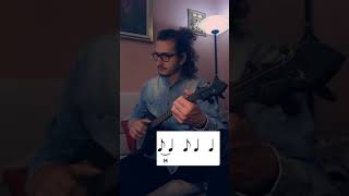 Hammer Ons  Clawhammer Banjo Lessons Vertical Video [upl. by Gniliem]