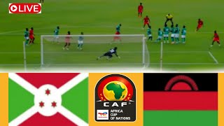 🔴LIVE Burundi Vs Malawi  Streaming Africa Cup Of Nations Qualification AFCON 2025 All Goals [upl. by Gniliem]