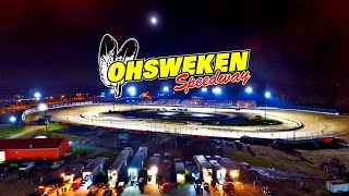 Ohsweken Speedway  2018 Canadian Sprint Car Nationals [upl. by Nevart]