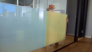 Application of ORACAL® 8810 Frosted Glass [upl. by Cicero]