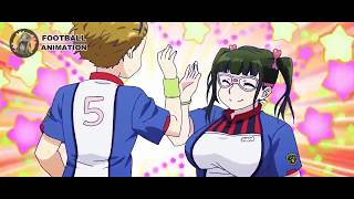 Oshiete Galko chan  Special Football Moment [upl. by Simara]