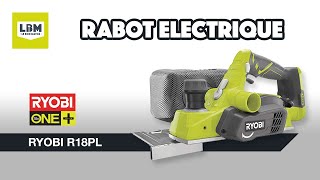 Ryobi Rabot Ryobi One R18PL [upl. by Ayardna]