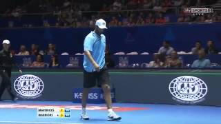 James Blake vs Marat Safin FULL MATCH HD IPTL Singapore 2015 [upl. by Eneirda]