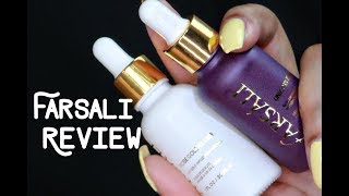 Farsali Review  Demo  Unicorn Essence amp Rose Gold Elixir [upl. by Hardden]