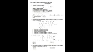 EXERCÍCIOS QUÍMICA ORGÂNICA UPIS [upl. by Boggs]