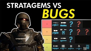 Bug Stratagem Tier List in Helldivers 2 [upl. by Dragon]