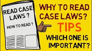 How to read judgement for judicial exams Case Laws [upl. by Giefer224]