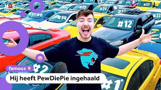 MrBeast is nu de grootste YouTuber van de wereld [upl. by Aran]