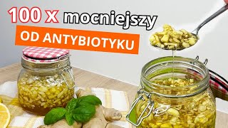 Przepis na syrop 100x MOCNIEJSZY od ANTYBIOTYKU [upl. by Noscire]