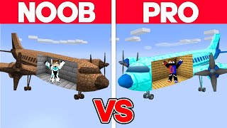 NOOB vs PRO AIRPLANE MEGA RAMP BUILD CHALLENGE [upl. by Hyman]