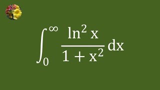 Evaluating the improper integral using differentiation Beta function and Eulers reflection formula [upl. by Shirl]