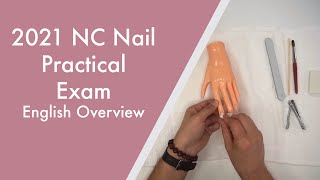 2021 Nail Practical Exam  English Version  KỲ THI THỰC HÀNH KỸ THUẬT LÀM MÓNG QUỐC GIA [upl. by Dardani407]