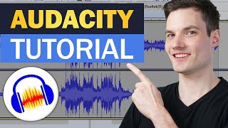 🔊 How to use Audacity to Record amp Edit Audio  Beginners Tutorial [upl. by Hightower]